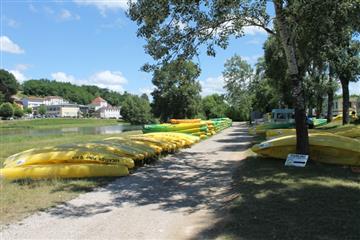 Base de canoé kayak à 2 Km